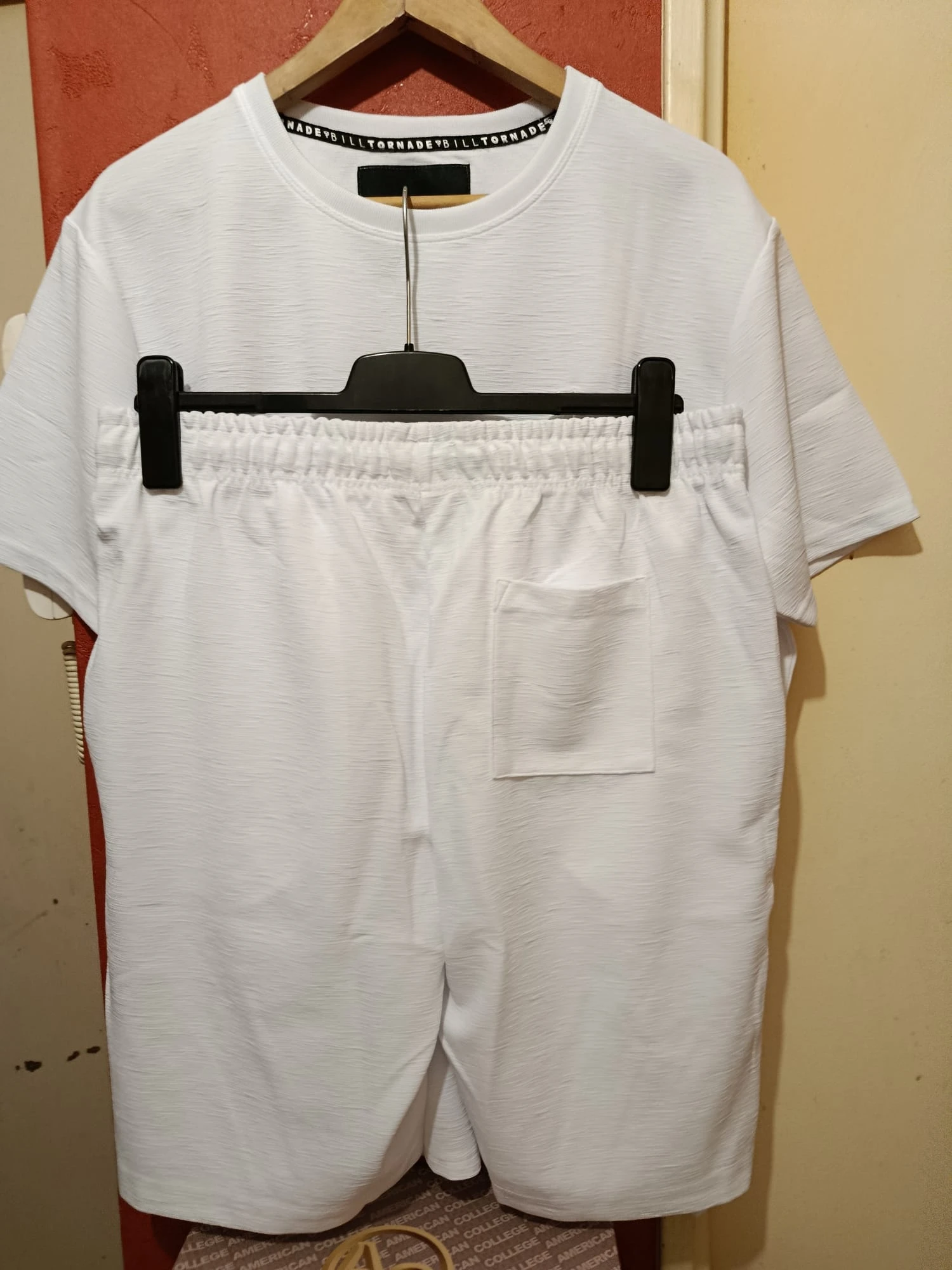 BILLTORNADE Paris shorts + t-shirt set – White – L/XL (new with tag) – photo 3